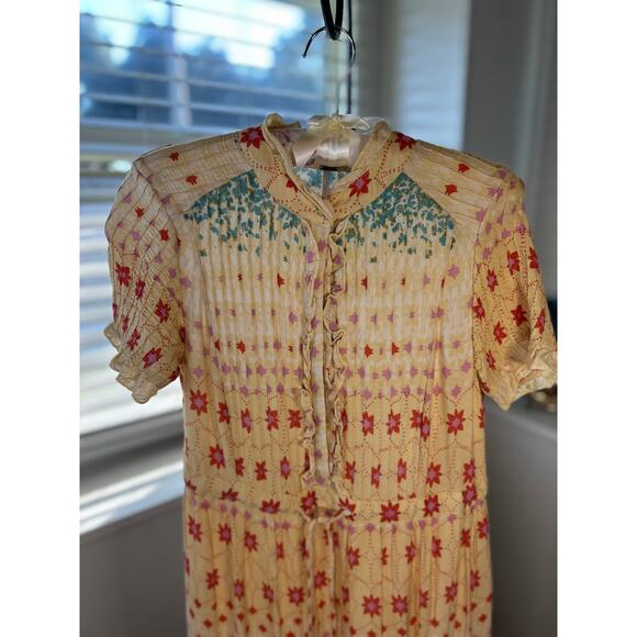 Free People Rare Feeling Maxi Dress Size XS Excellent Condition - Picture 10 of 11